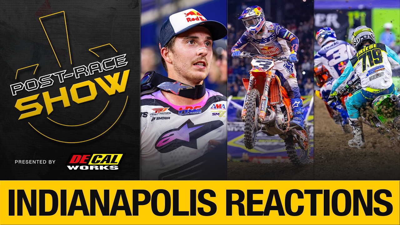 Reacting to Indianapolis Supercross&rsquo; backmarkers, outbursts | Post-Race Show