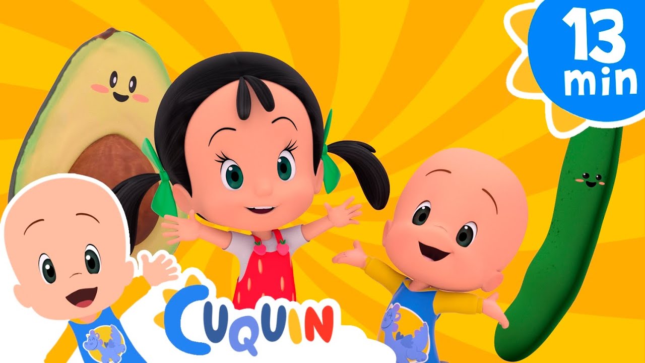 Fruits and vegetables Song | Fun Songs with Cleo & Cuquin