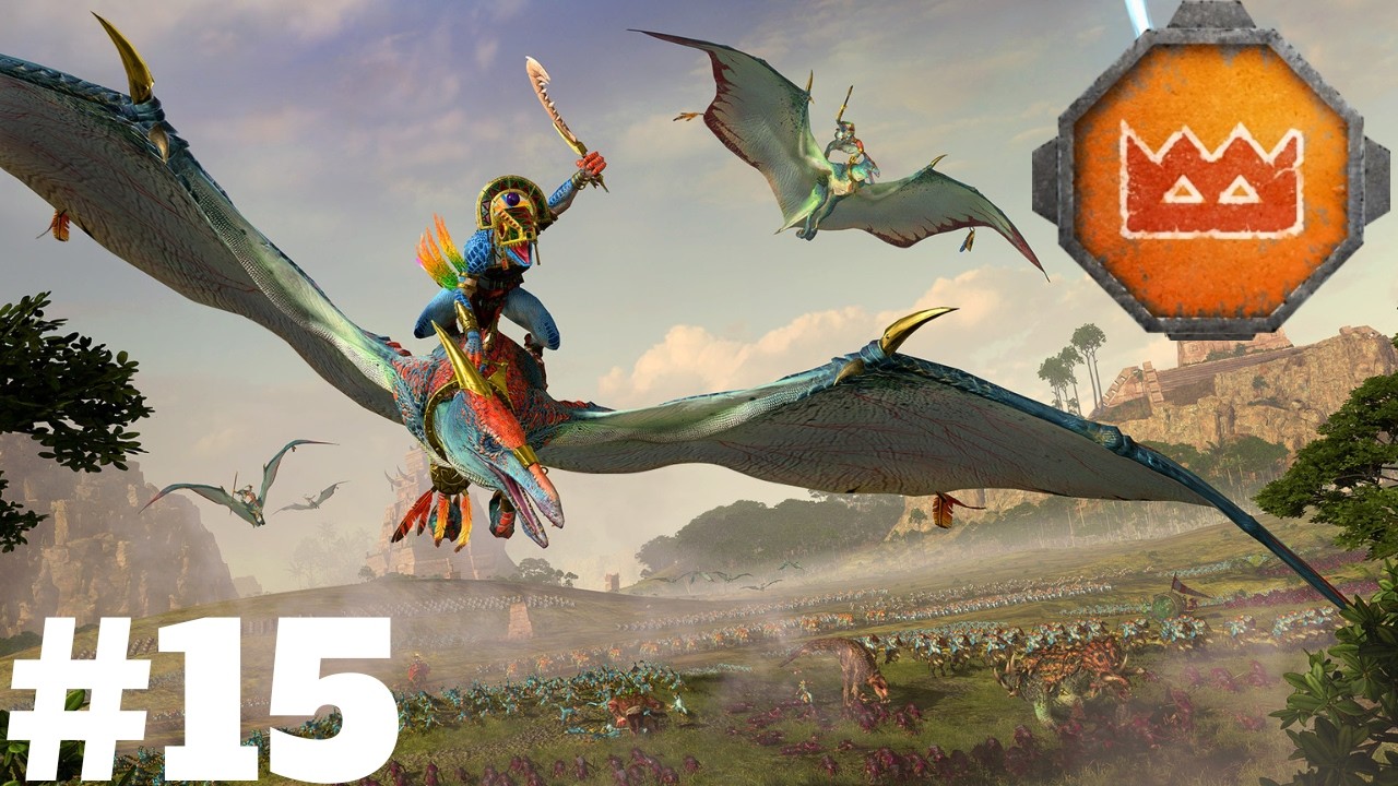 ENFRENTANDO NAGASH! - #lizardmen - Tiktaq'to - #totalwarwarhammer3 #15