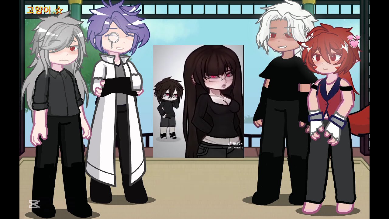 DARK FALL REACT TO LEON AS RAMDON GACHA TIKTOKS || 1/?
