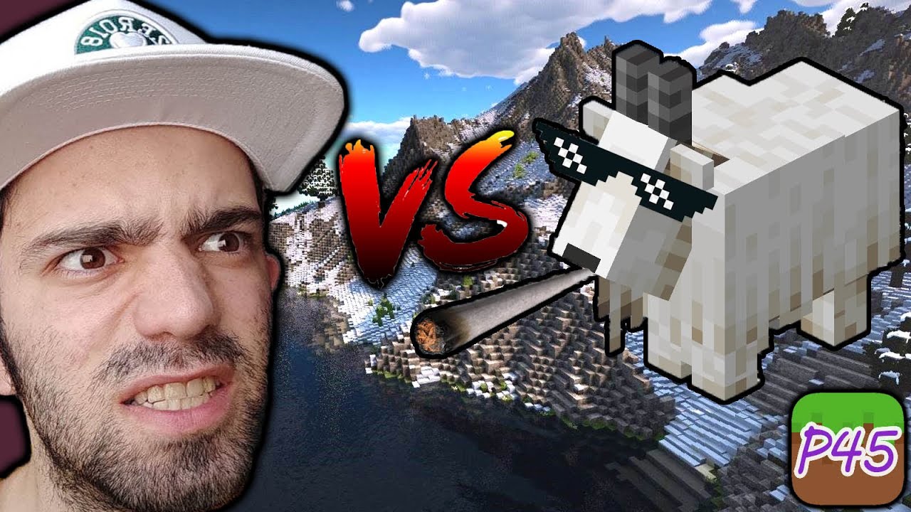 ماینکرفت فور اور 45 در جستجوی بز فشاری شدم minecradft forever 45 goat