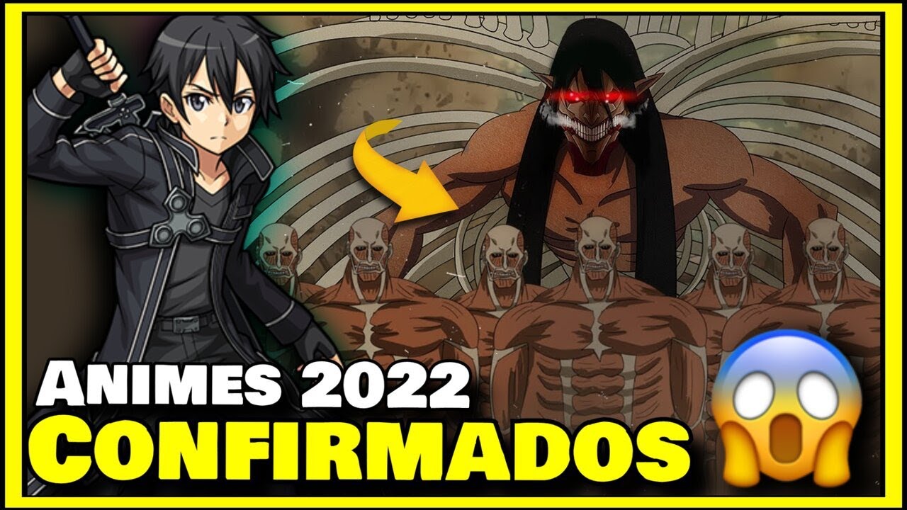SAIU 😮 !!! Os Melhores Animes - TOP Lista de Animes com Data Lan&ccedil;amento Confirmada