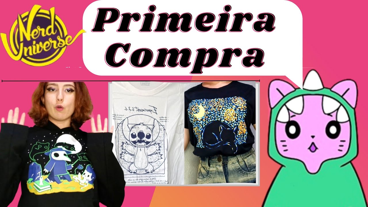 Roupas da Nerd Universe Shop