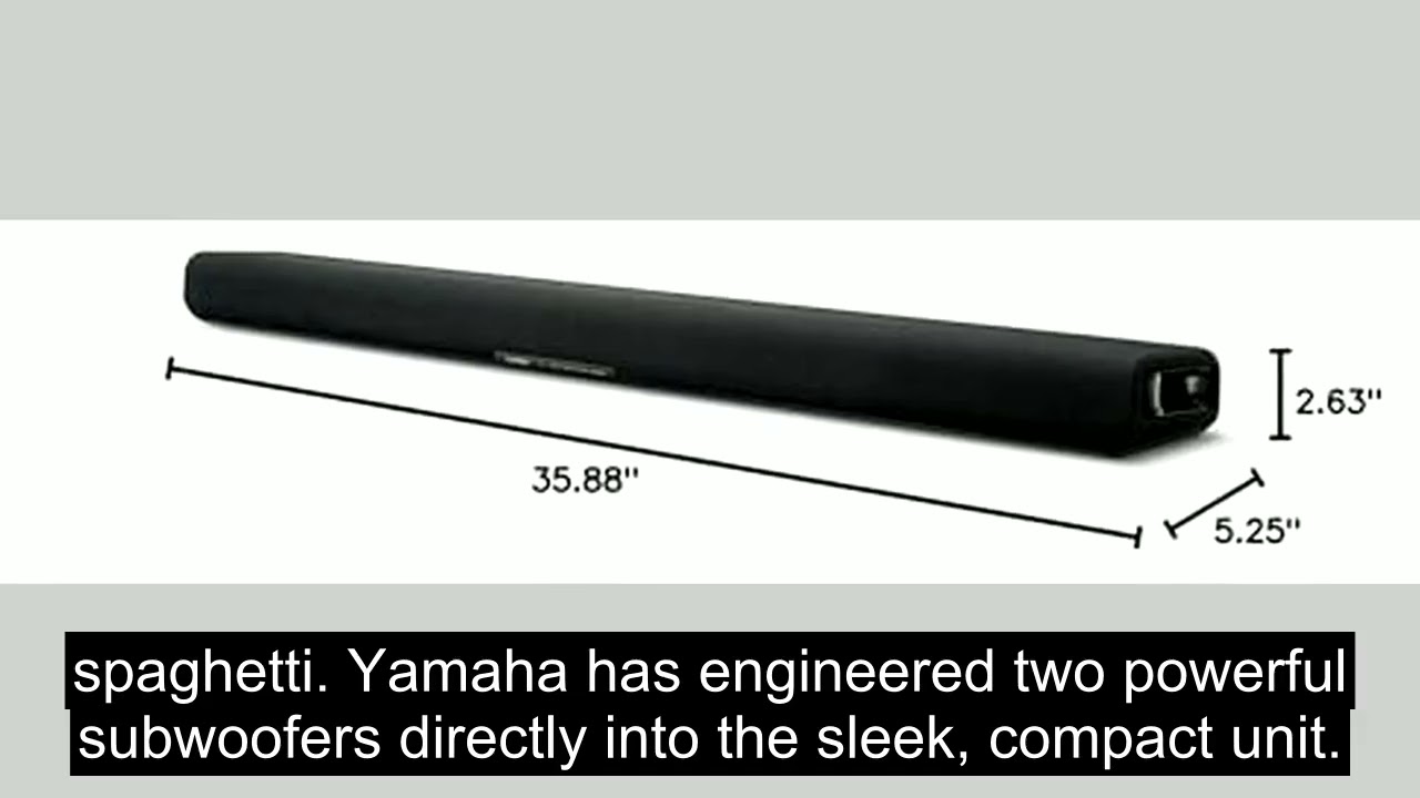 Yamaha SR-B30A Dolby Atmos Sound Bar Review  2025
