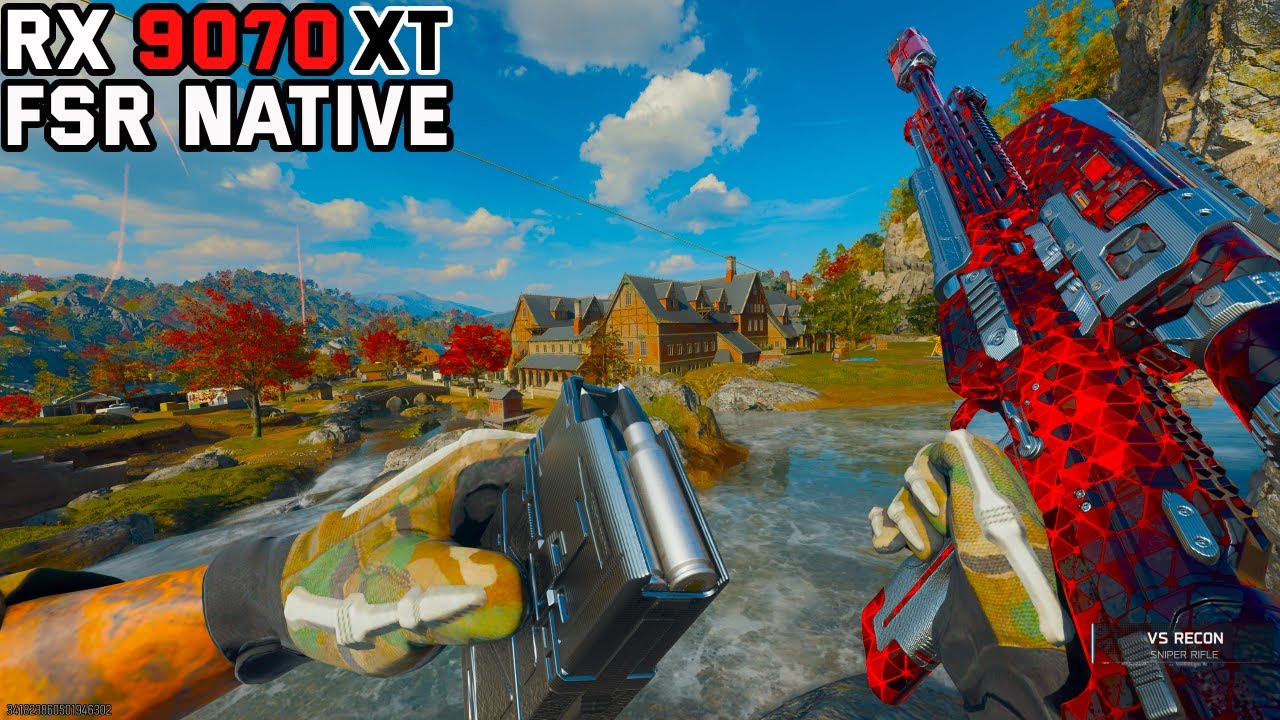 WARZONE | RX 9070XT FSR, разрешение 1440p | Haven's Hollow