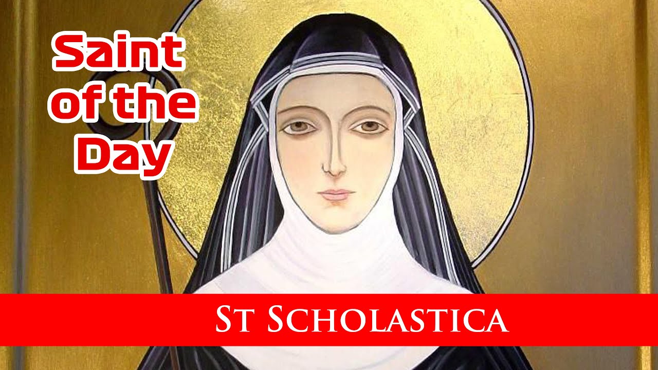 St Scholastica - Saint of the Day with Fr Lindsay - 10 February 2025