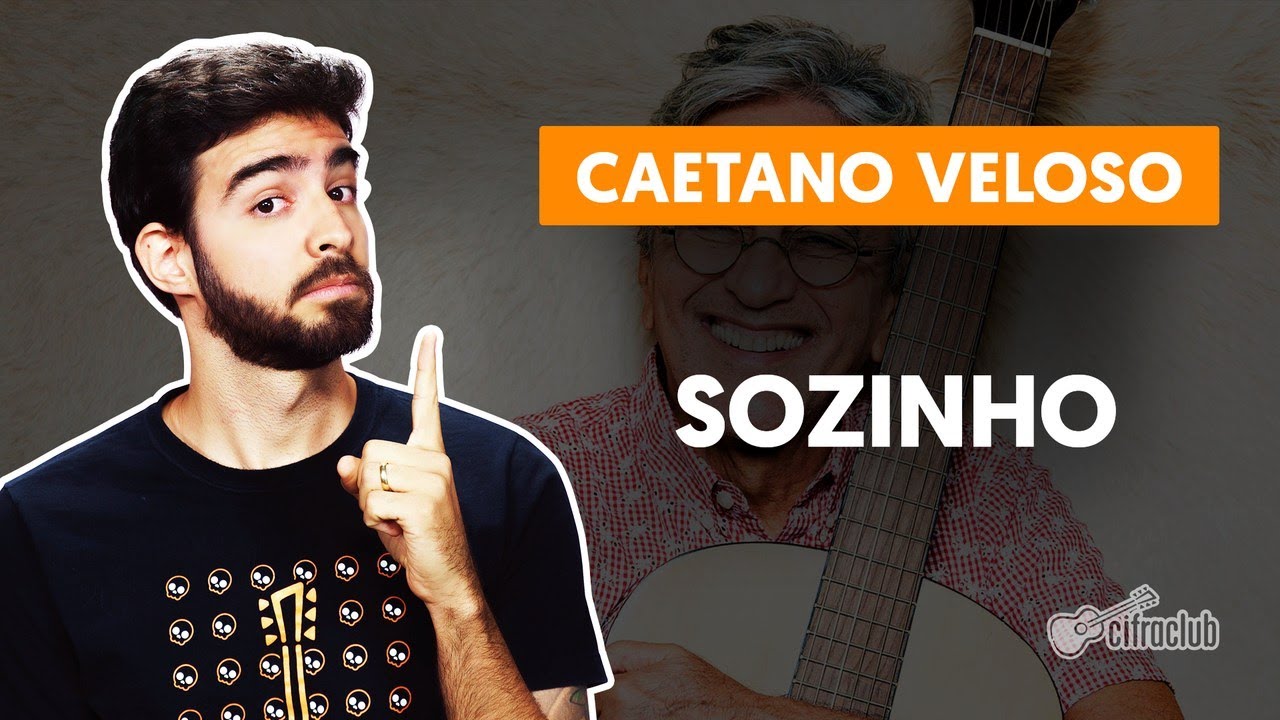 SOZINHO - Caetano Veloso (aula simplificada) | Como tocar no violão
