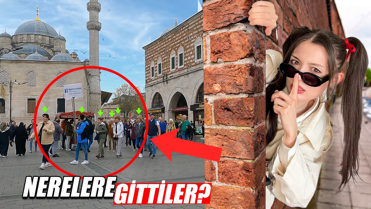 ÖNÜMDEKİ TURİST KAFİLESİ BİR GÜN BOYUNCA NE YAPACAĞIMA KARAR VERDİ!
