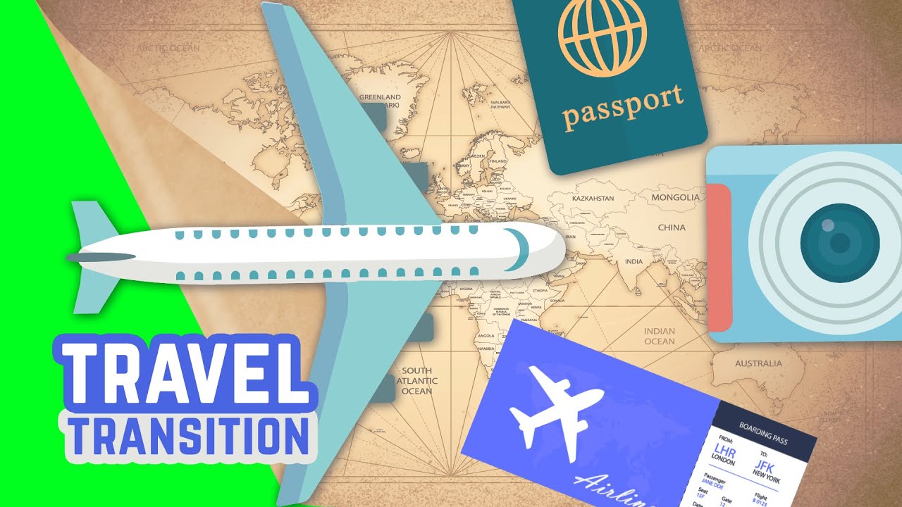 Travel Transition Green Screen