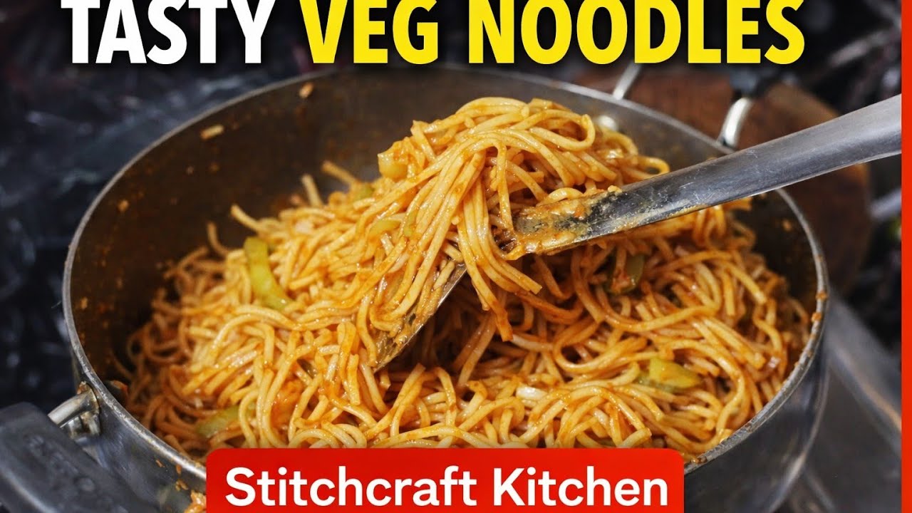 TASTY VEG NOODLES #food #noodles #chinessfood #tasty #nice 