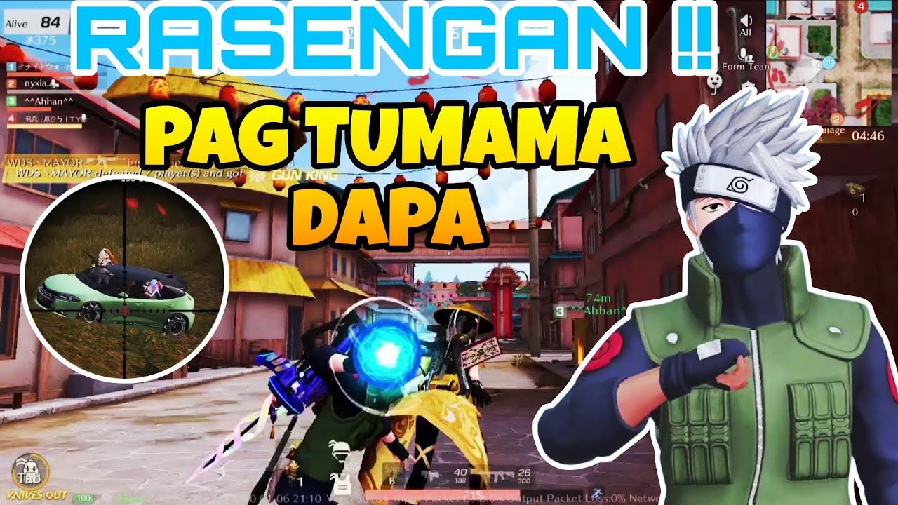 NA FRIENDLY FIRE BA NAMAN SI IDOL 🤣🤣 | RASENGAN !!  (Knives out Gameplay) #narutoxknivesout