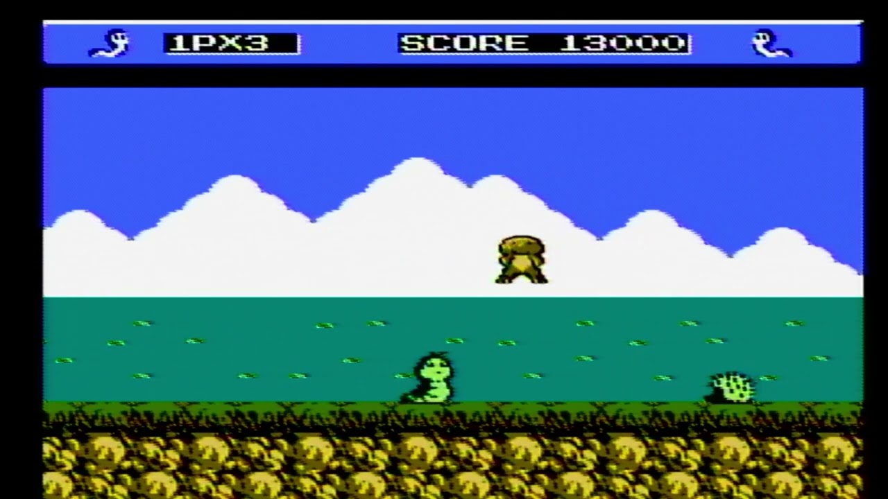 プレイコンピュータレトロ＃８９ THE WORMS 13面まで