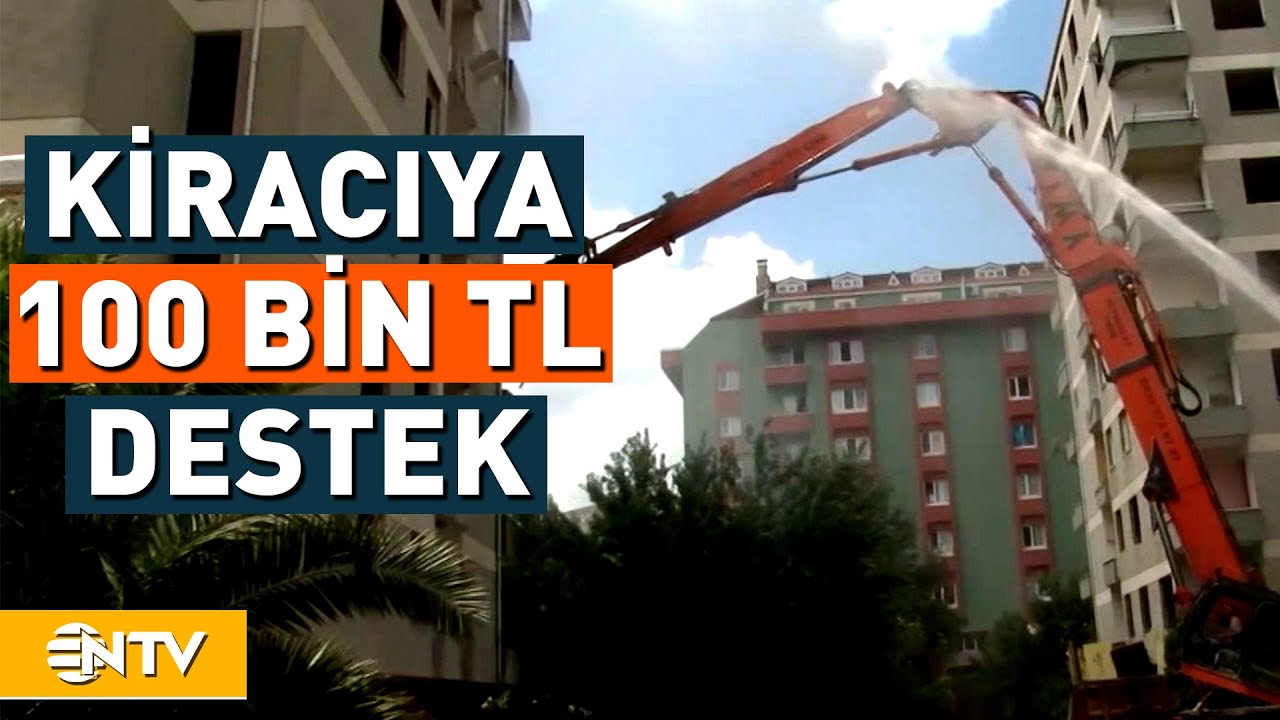 Evi Dönüşüme Giren Kiracıya 100 Bin Lira Destek... | NTV