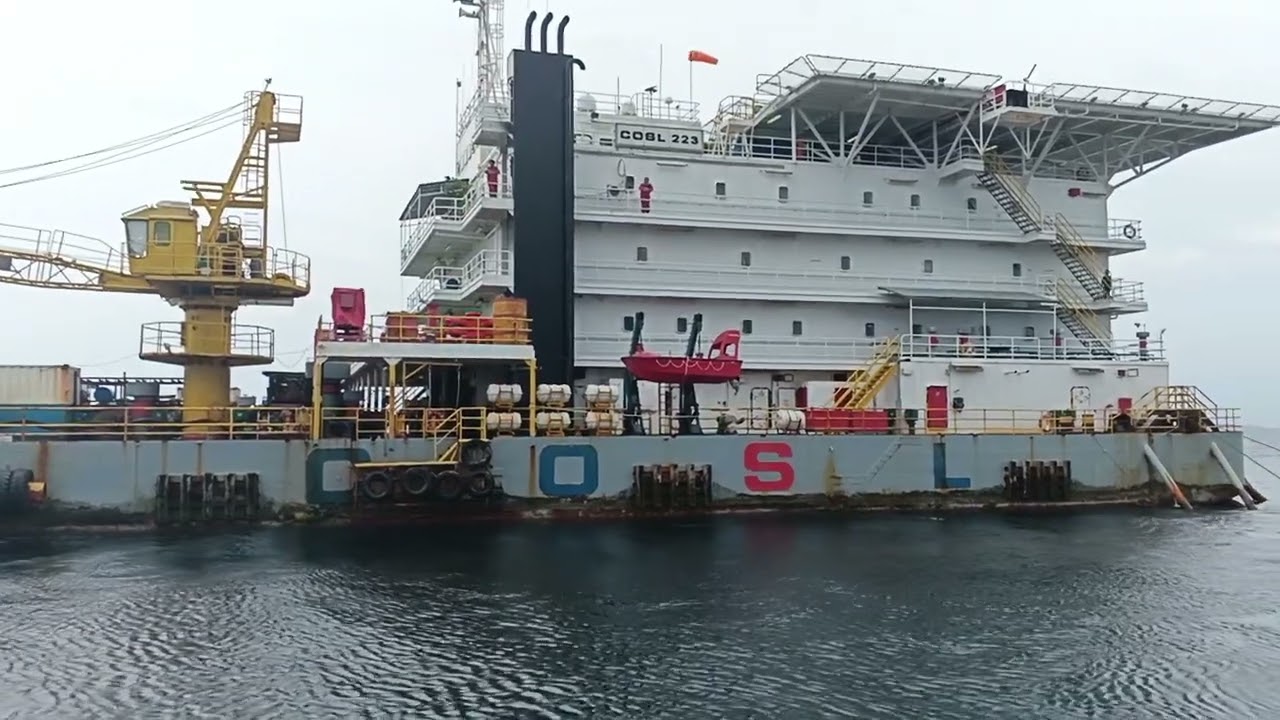 Workover barge drilling
