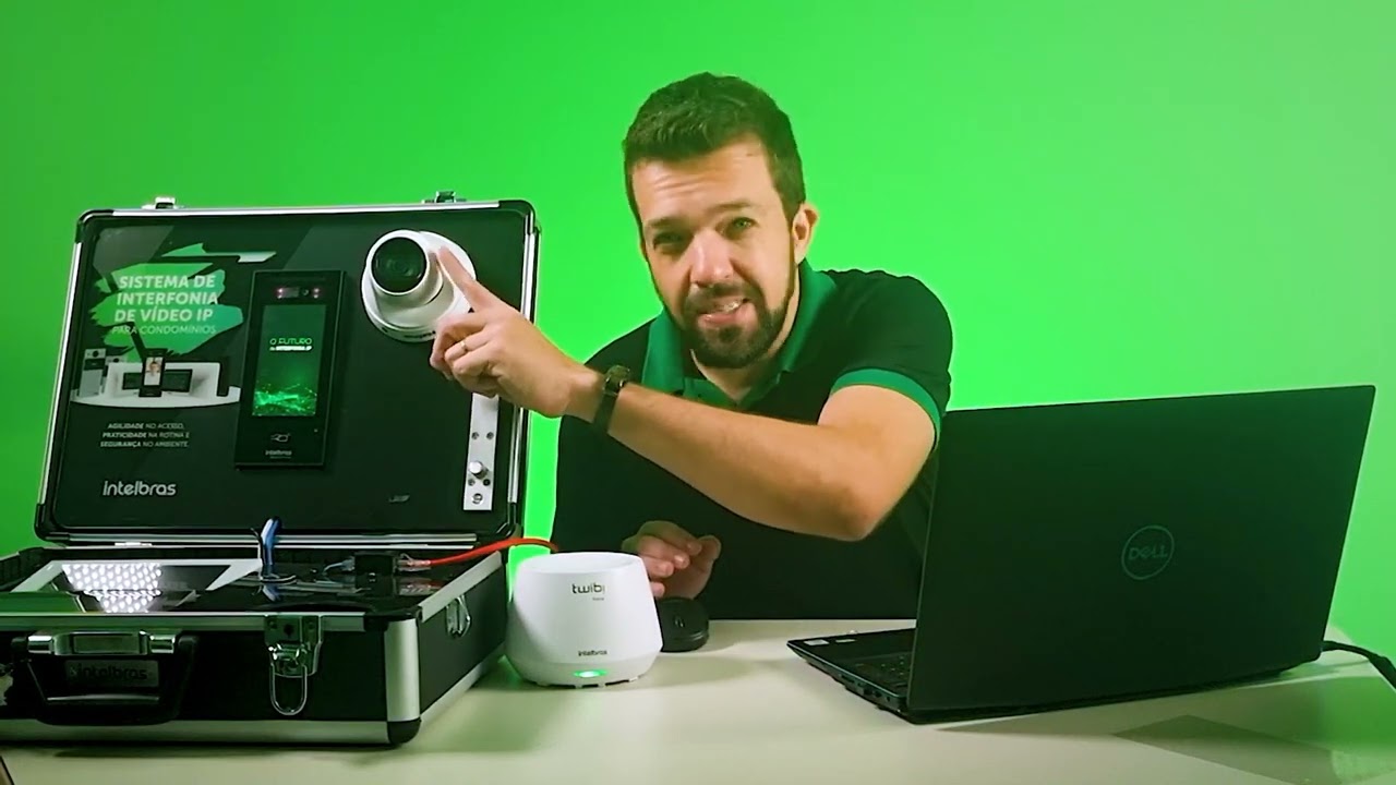 Configuração do XPE 3200 Sistema de vídeo porteiro IP e Intefone Voip com Controle de Acesso Facial