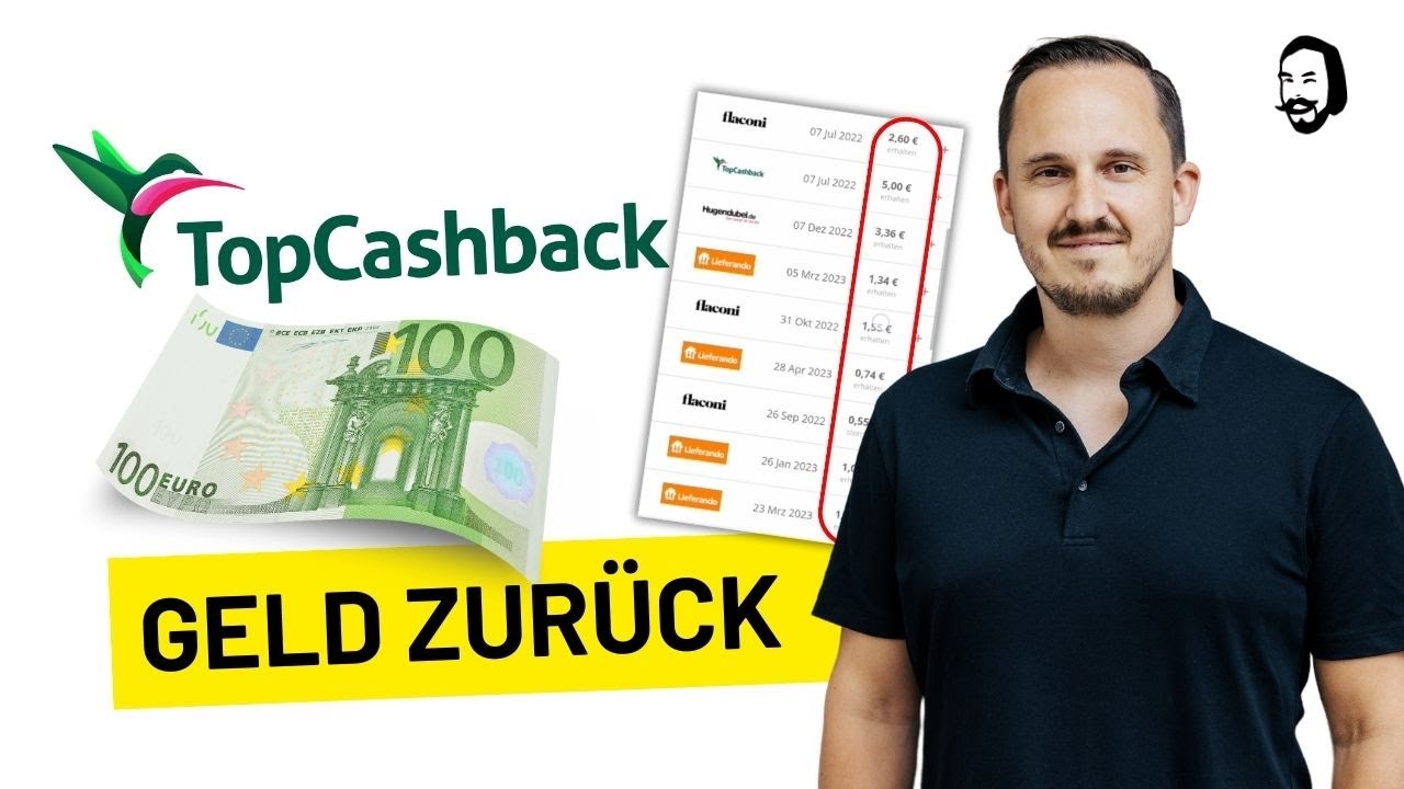 TopCashback Plattform: #Cashback verdienen bei Lieferando, ebay etc.💰