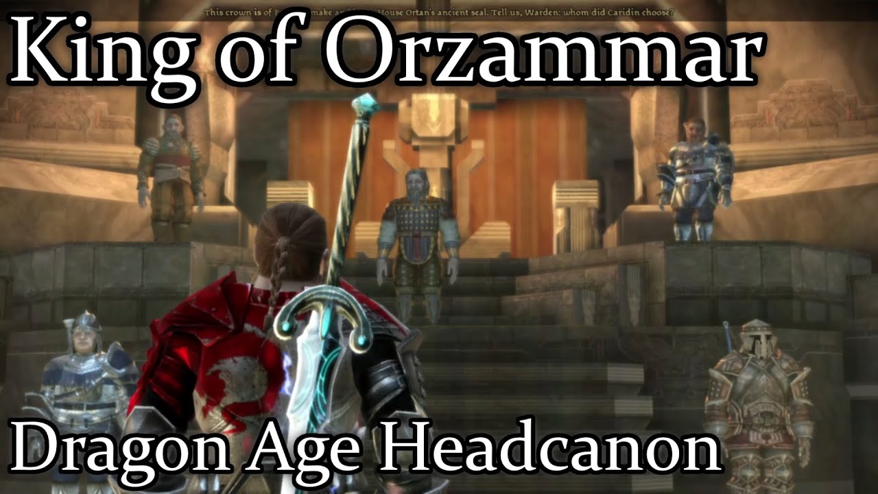 Dragon Age Headcanon: The King of Orzammar