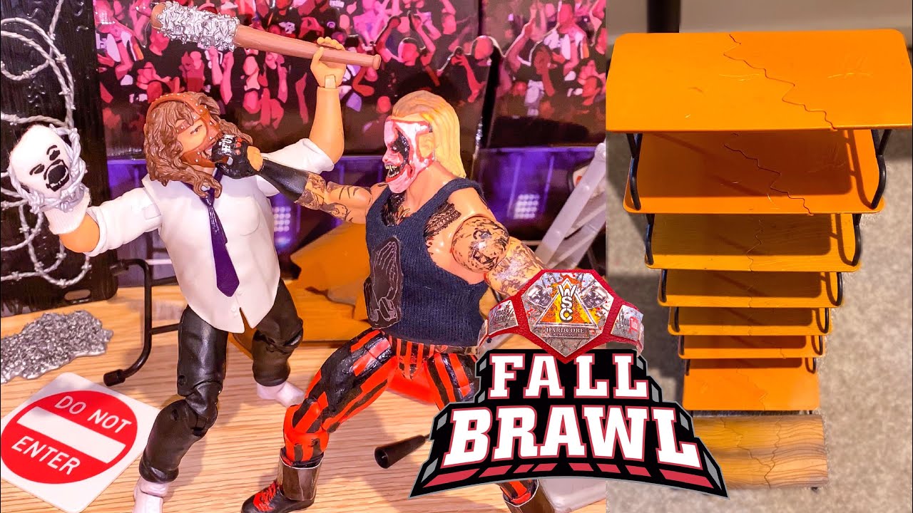 Fall Brawl Action Figure Match! The Fiend vs Mankind Hardcore Championship!