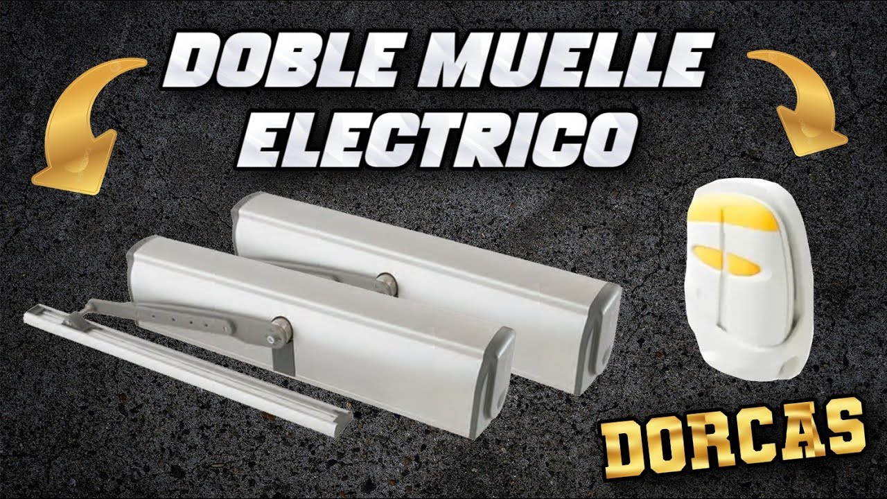 Muelles electricos para comunidades. ¡¡ Los DORCAS son una maravilla !!