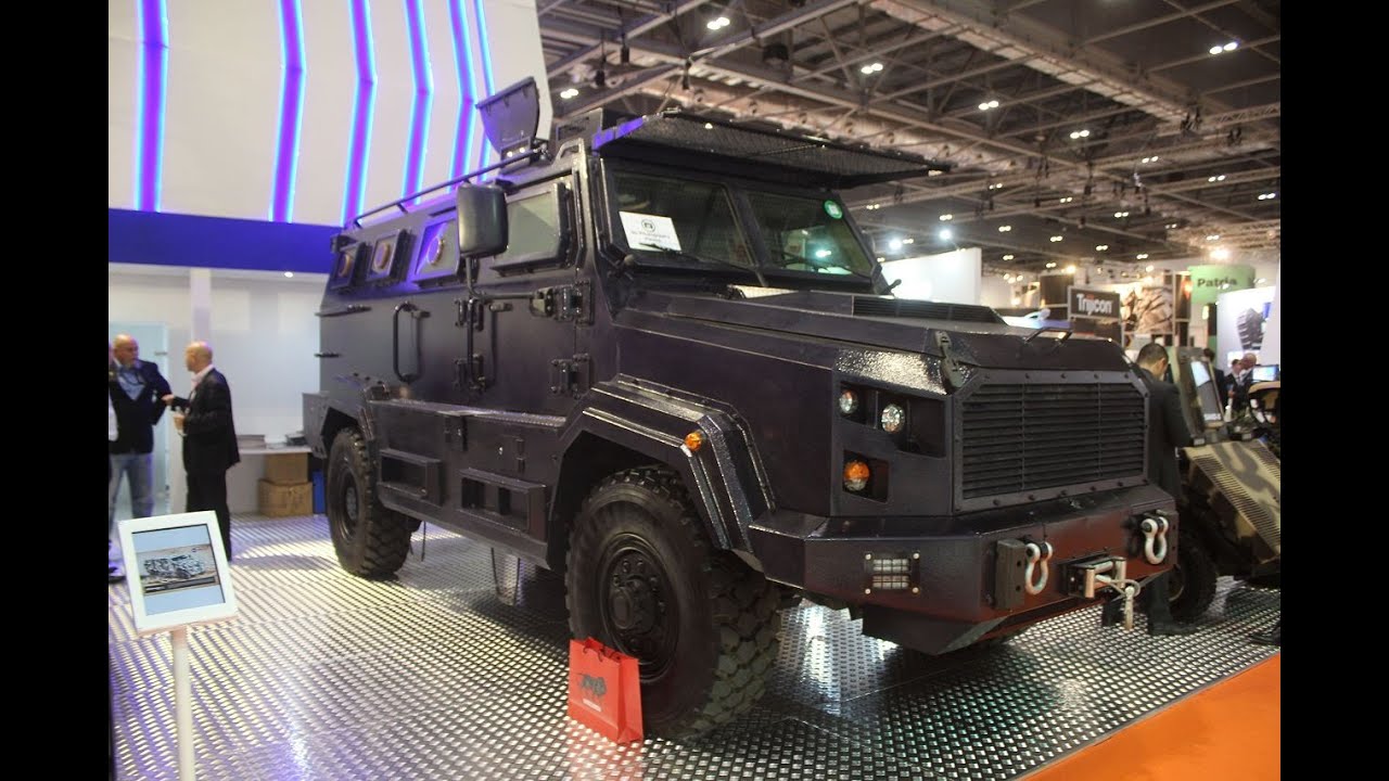 Streit Group DSEI 2015 Gladiator APC 4x4 armoured personnel carrier London United Kingdom