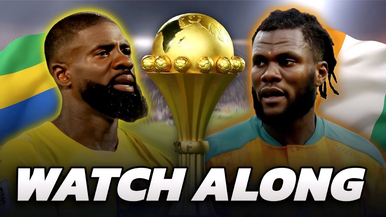 Gabon 2-3 Ivory Coast Live | AFCON 2025 | Watch Along