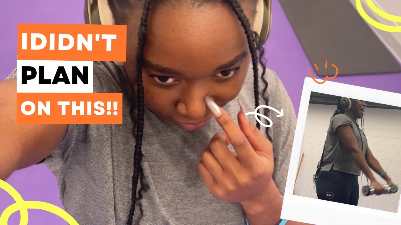 Unexpected Gym Day: How Being TOO Nice Led to a Surprising Workout | Vlog 😱🏋🏾‍♀️😫
