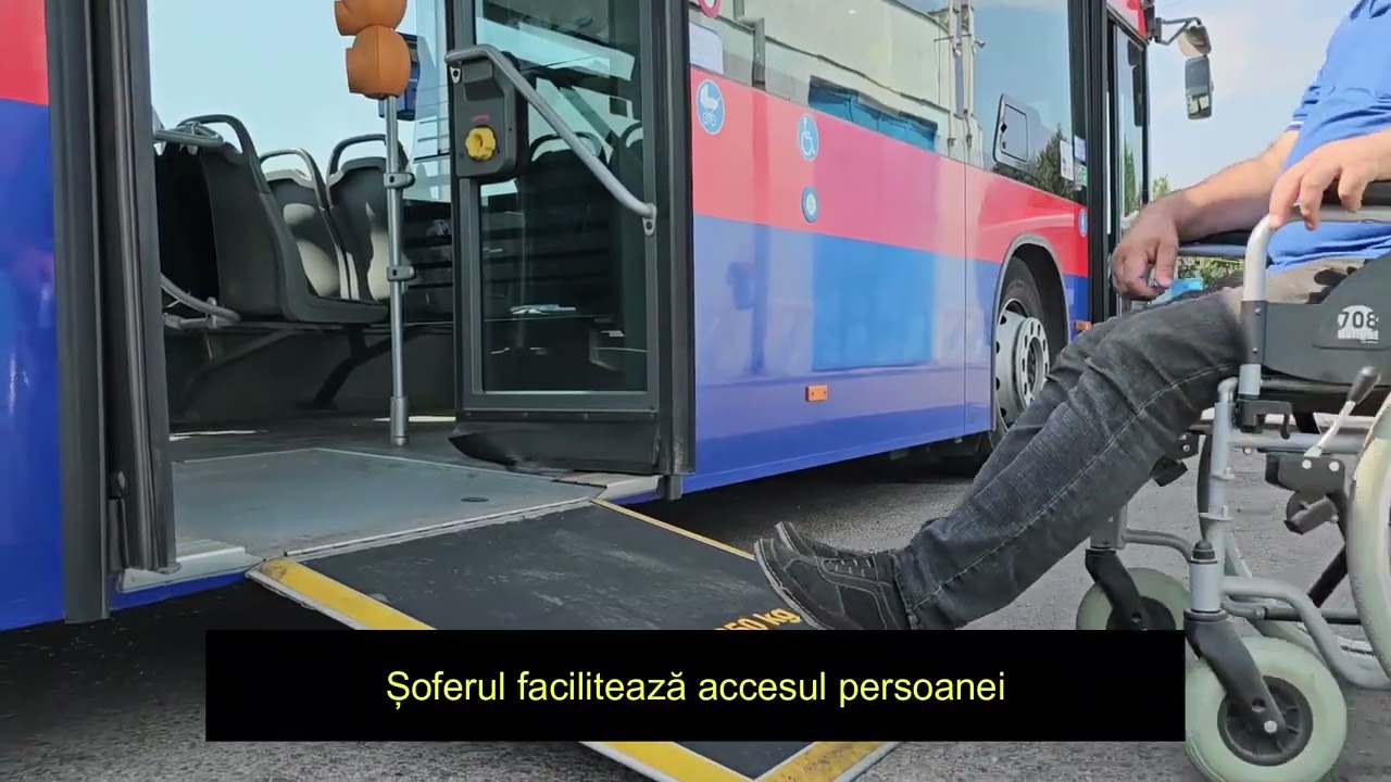 Trapă manuală în cazul autobuzelor