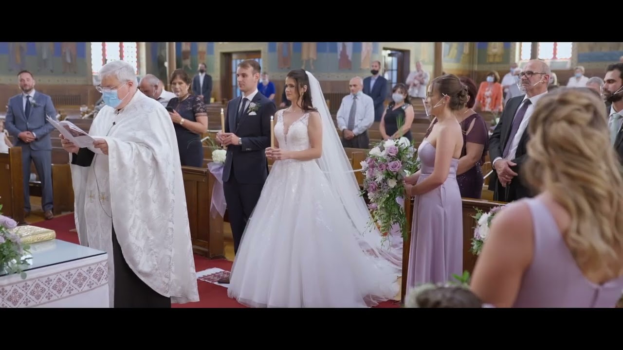 Larysa & Milan   Ceremony - St.Nicolas Ukrainian Catholic Church - Toronto, Ontario Canada.