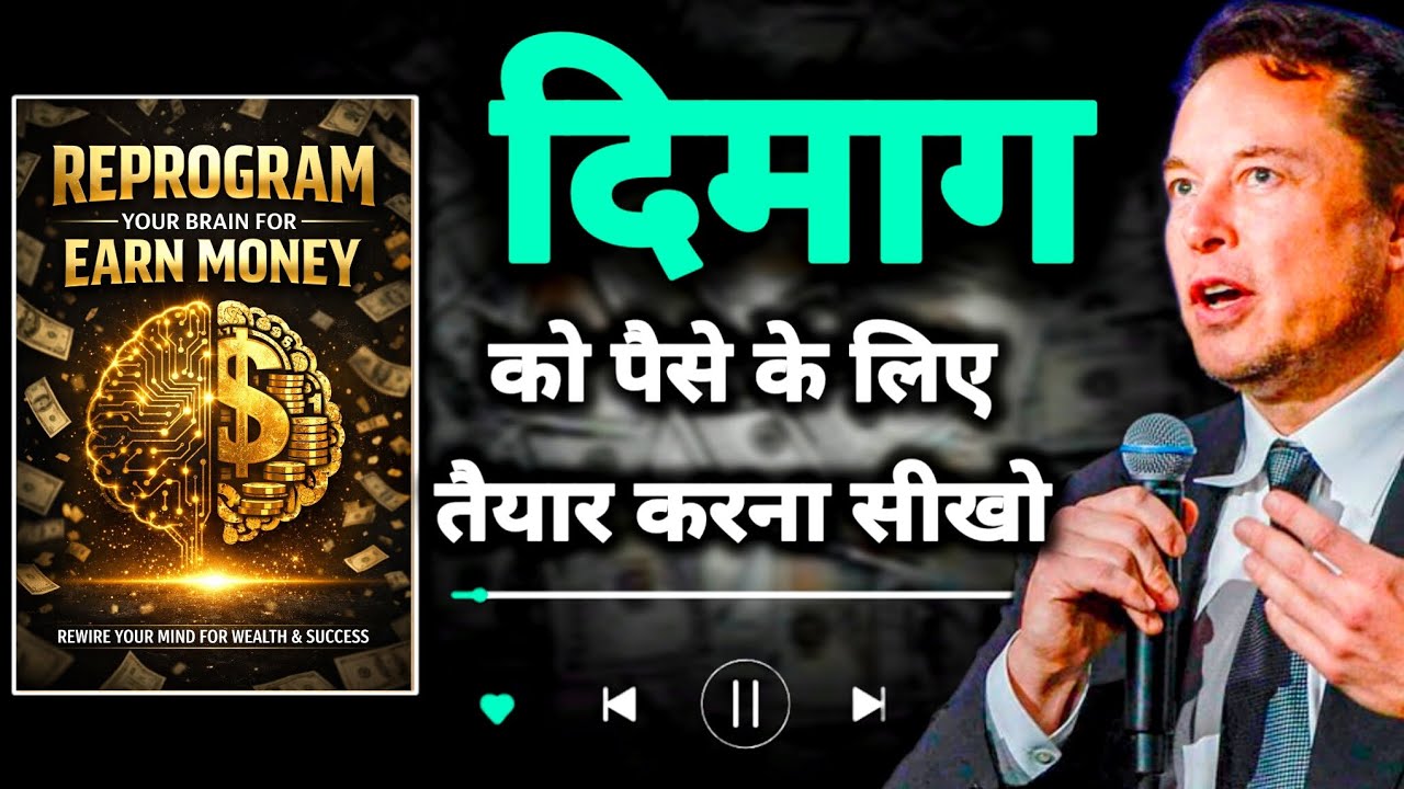 Reprogram Your Brain For Earn Money |Audiobook Summary in Hindi दिमाग को पैसे के लिए तैयार करना सीखे