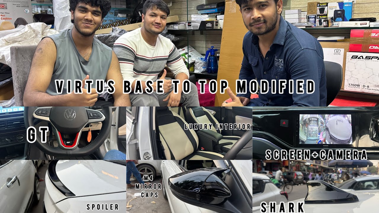 💥✅2025 VOLKSWAGEN VIRTUS COMFORTLINE MODIFICATIONS ✅ VOLKSWAGEN VIRTUS BASE MODEL MODIFICATIONS ✅💥