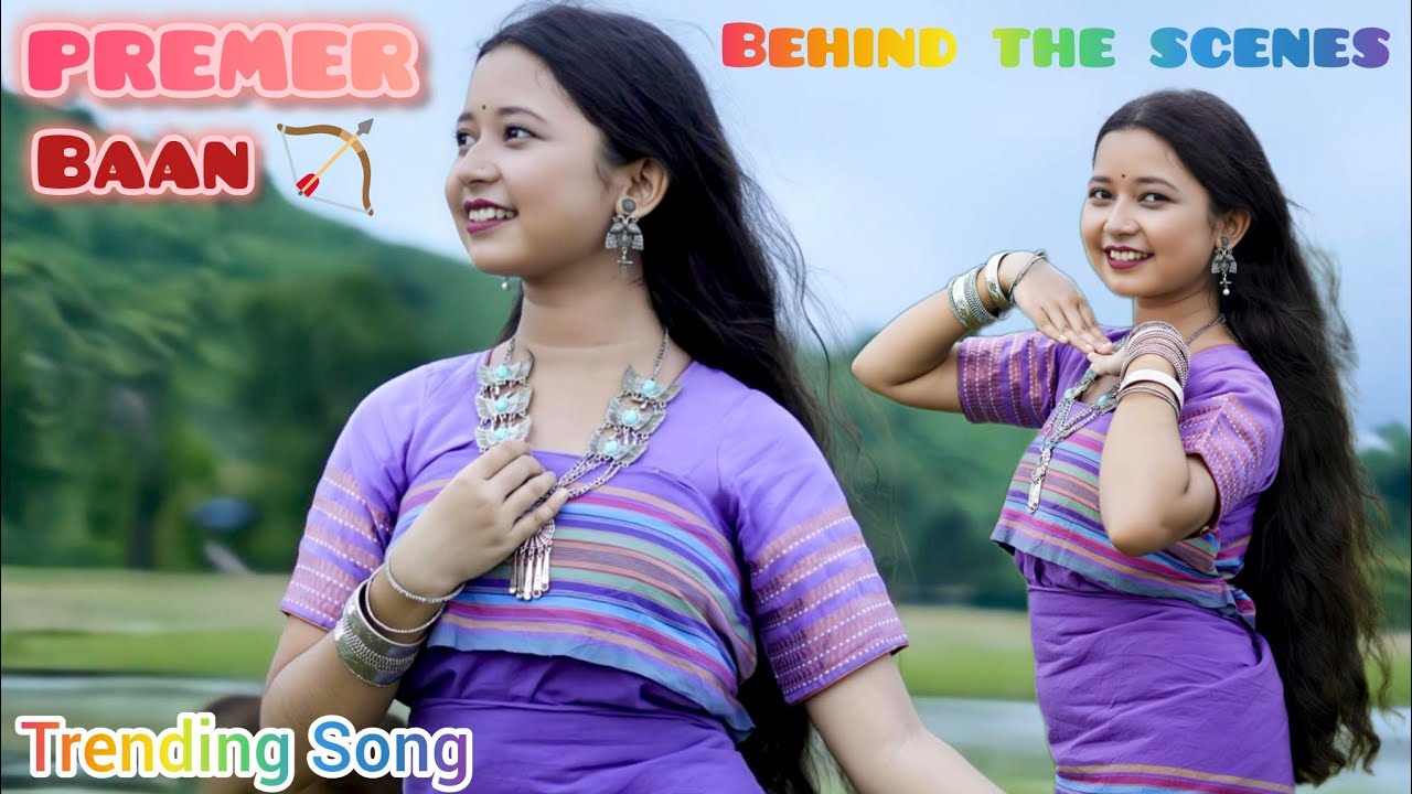 PREMER BAAN 🏹 || Behind The Scenes|| New Rajbongshi Video Song || Vlog - 9 ❤️#trending 