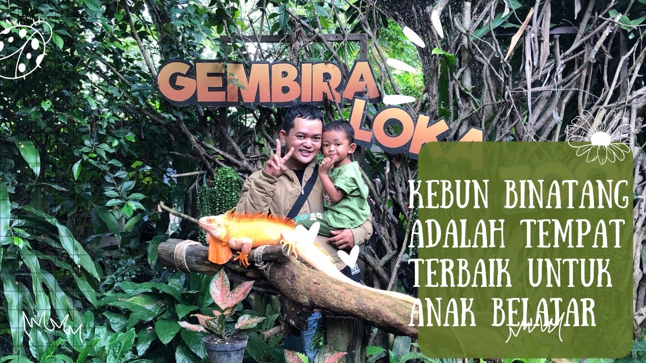 JAUH JAUH DARI BANDUNG CUMAN DI AJAK ADEKKU KE KEBUN BINATANG (YANG SABAR YA CALON ADEK IPAR)