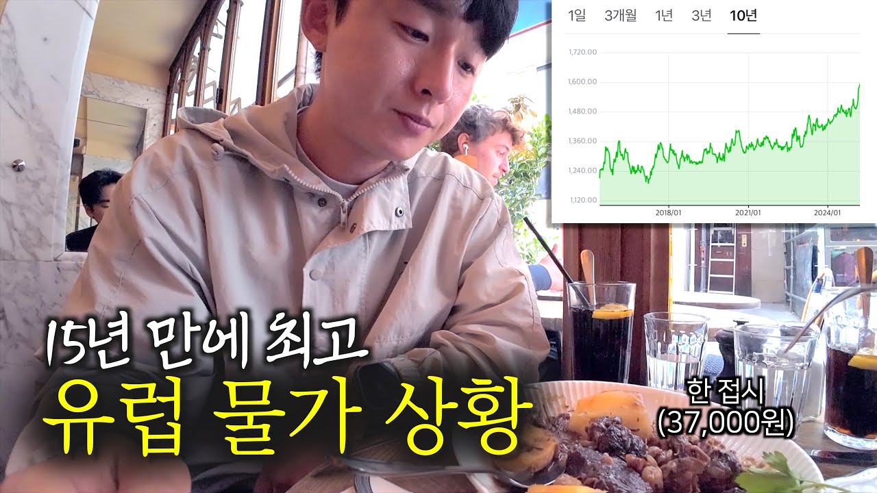 유로 환율 최고점, 900만원 쓰고 유럽 탈출 [프랑스2]