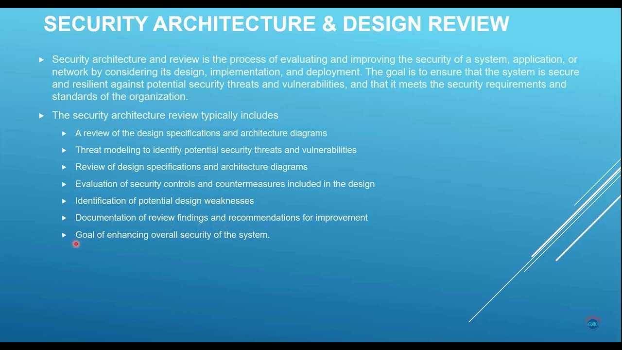 Security Architecture & Review: A Comprehensive Guide to Best Practices