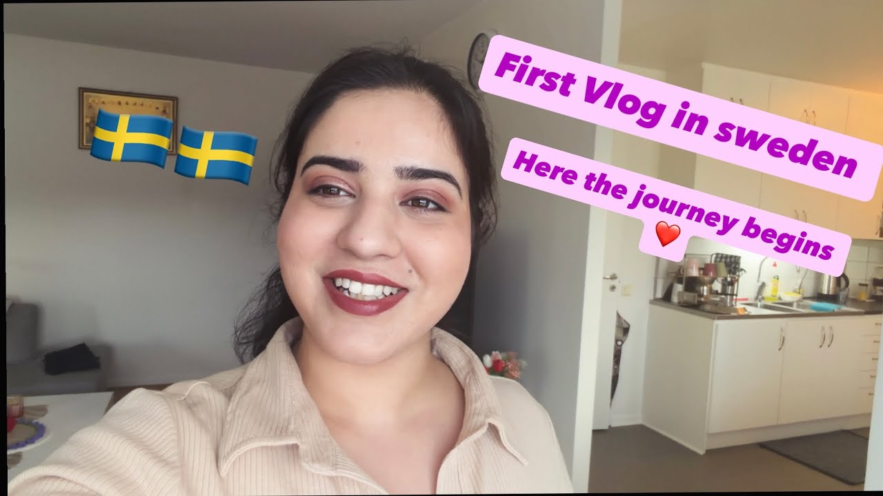 New beginning 🙏🏻 First vlog in sweden ❤️🇸🇪