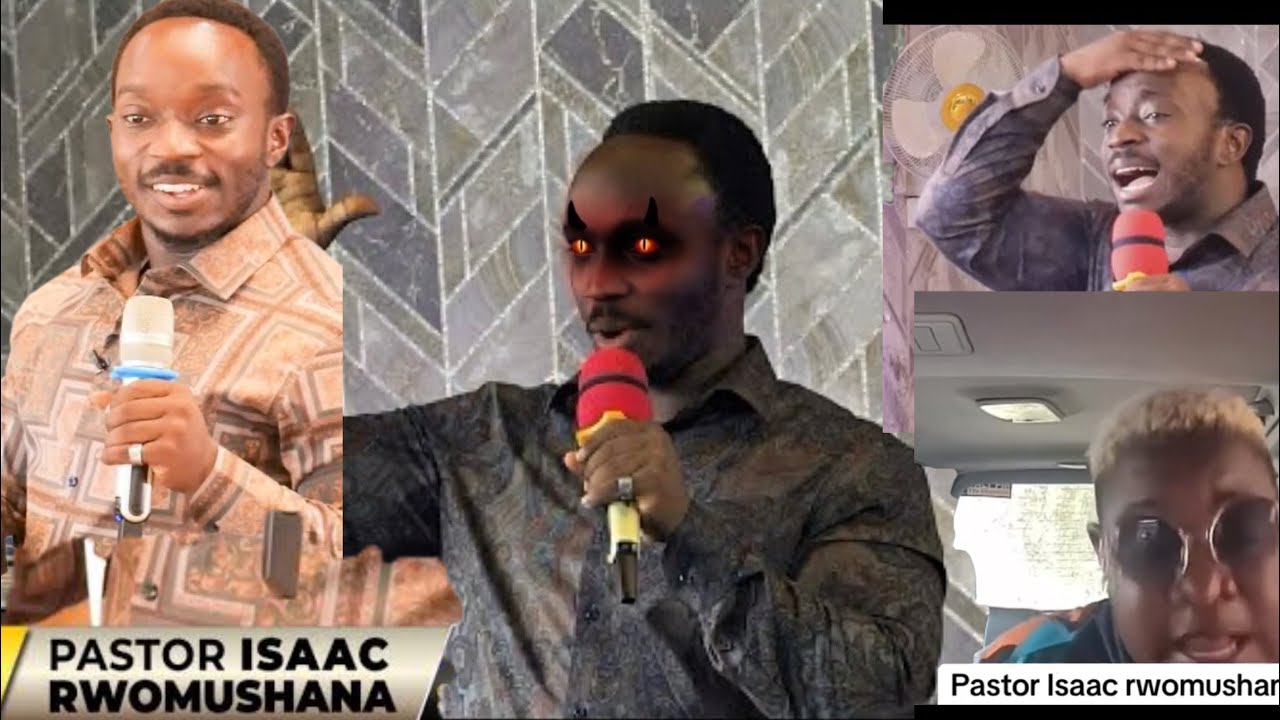 Pastor Isaac Rwomushana mulimba wa masitani ate mulogo akozesa empeta 