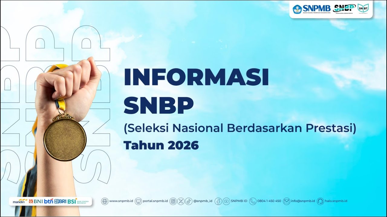 SOSIALISASI RESMI SNPMB   KETENTUAN SNBP 2026