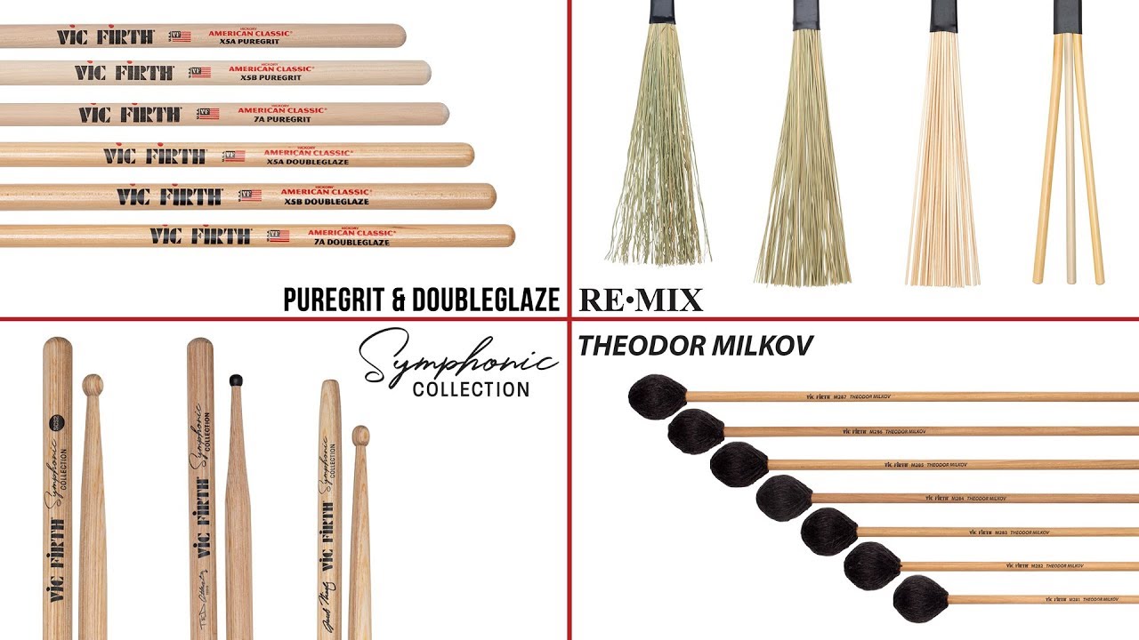 NEW VIC FIRTH PRODUCTS OVERVIEW