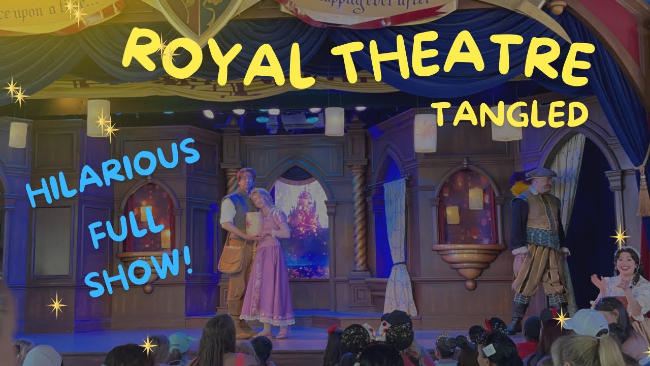 Disneyland’s Royal Theatre: Tangled ***HILARIOUS Full Show***