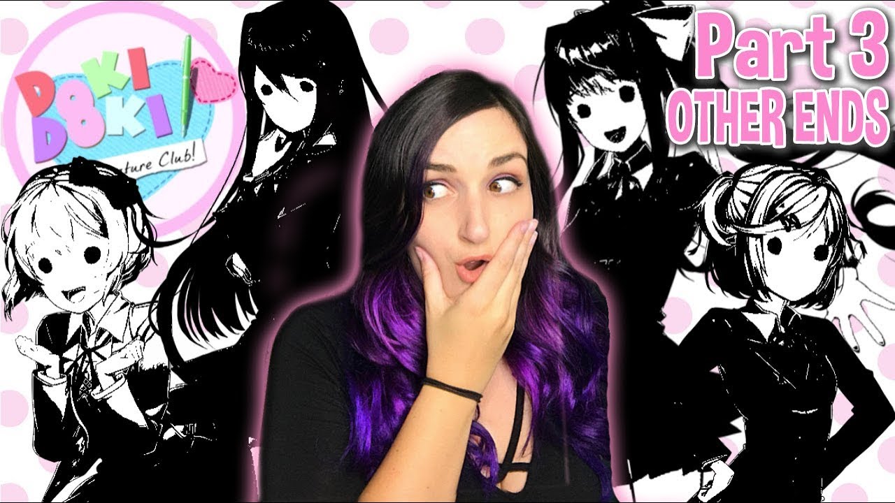 Doki Doki Literature Club (Achieving the Quick & Good Endings) | Part 3 LIVE
