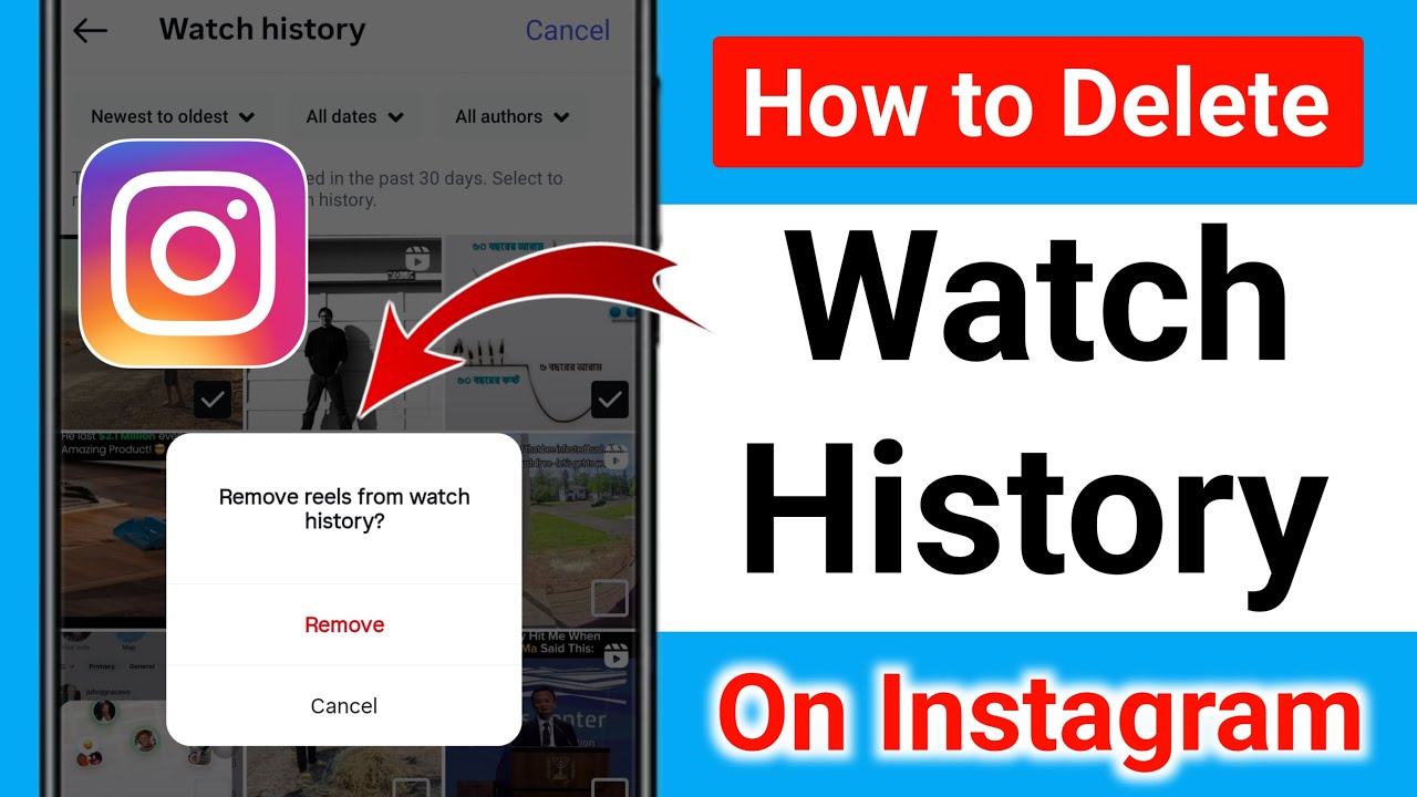 Как удалить историю просмотров в Instagram (новое обновление) || Удалить историю просмотров в Ins...