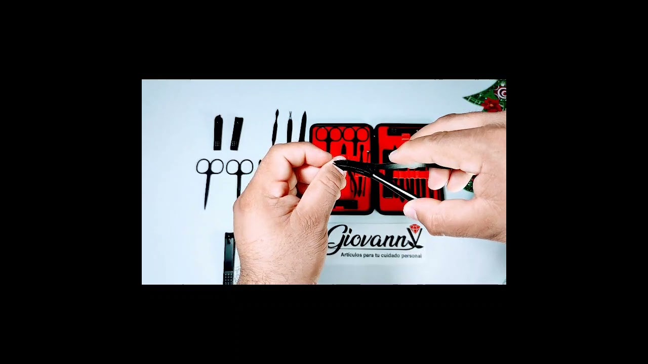 Cómo usar el set de manicura, pedicura, cuidado facial y limpieza auditiva de 18 piezas