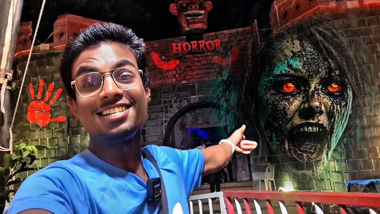 “The Haunted House in Jabalpur 👻 | Narak Lok Tour & Durga Ji Darshan 2025” 