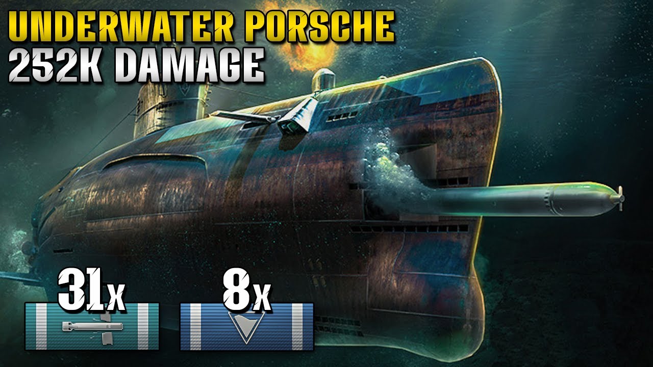 ПЛ U-4501: 38 Узлов Под Водой