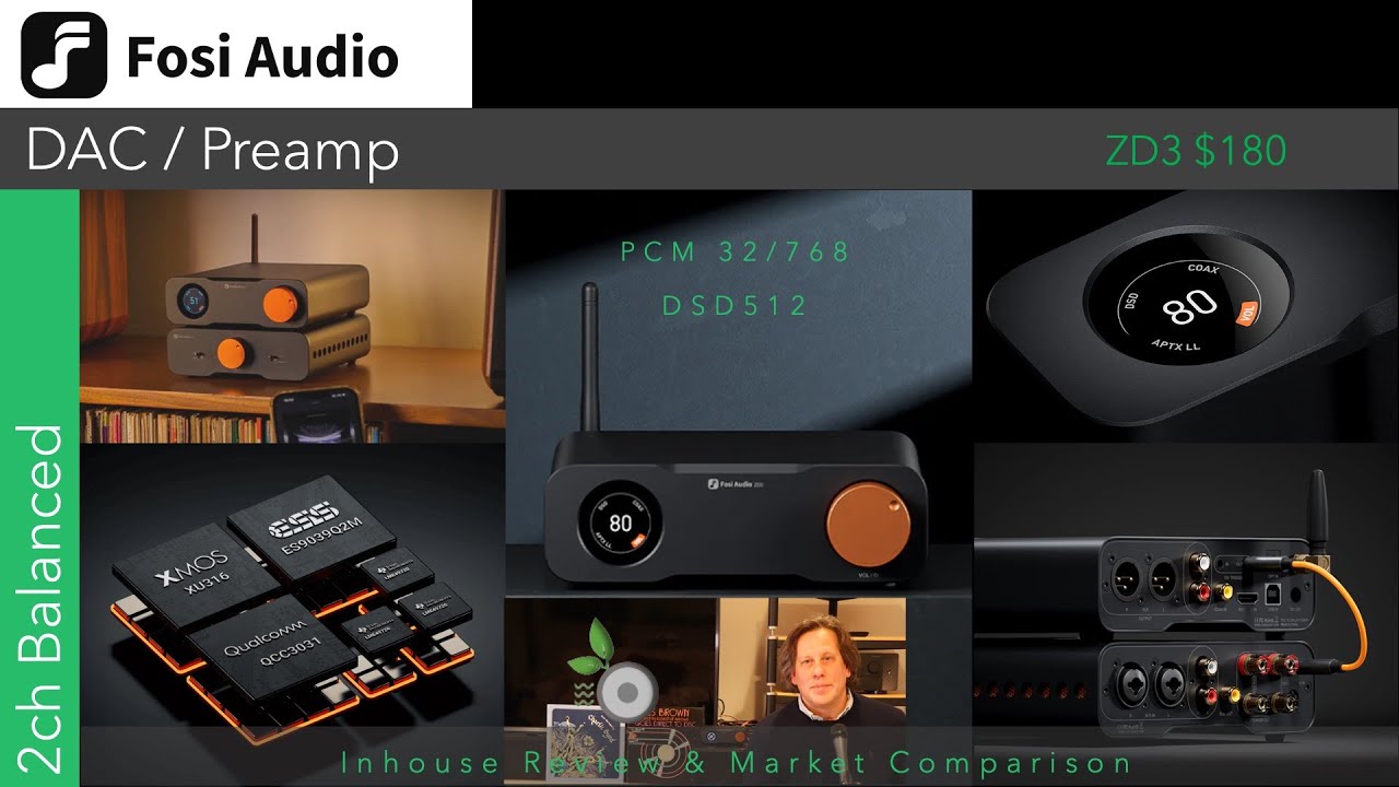 Почему стоит купить предусилитель Fosi Audio ZD3 DAC