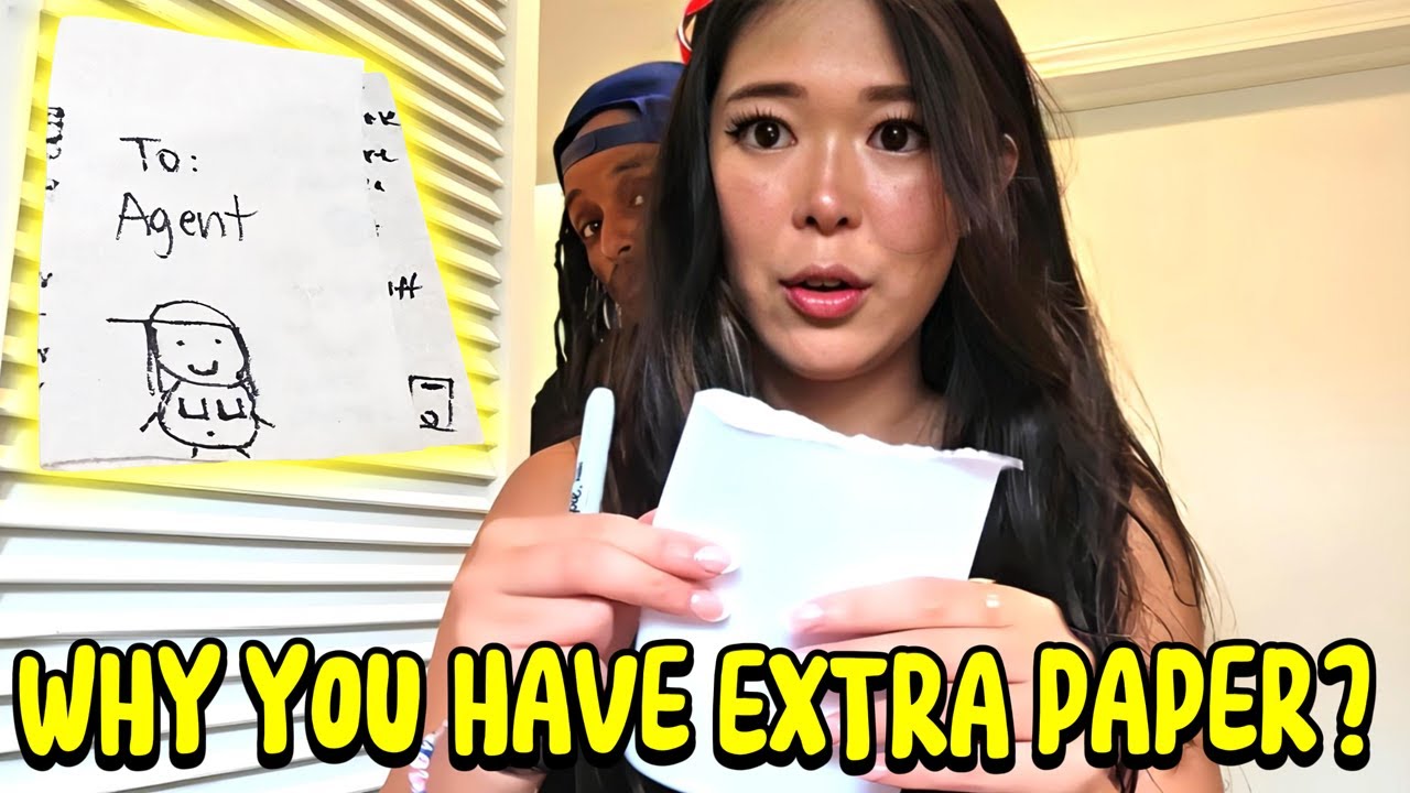 Agent Catches Extra Emily Writing Secret Letters “Escaping Agent IRL”