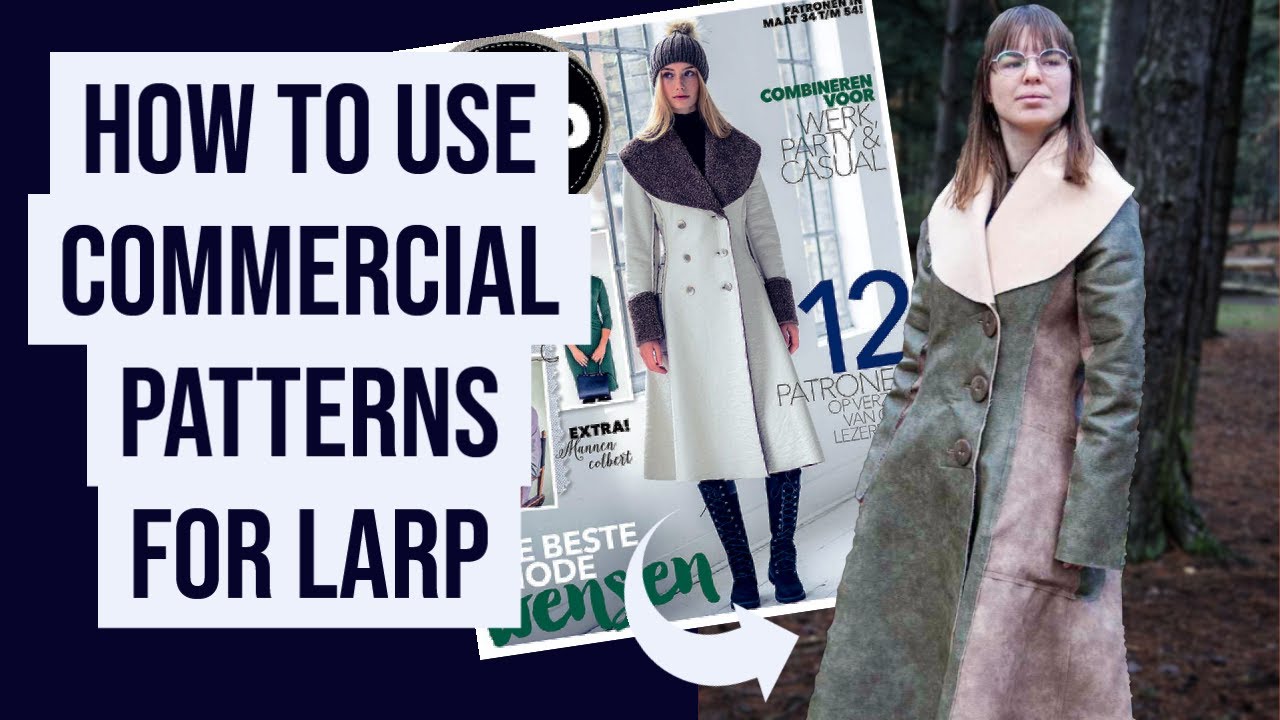 Making LARP Costumes With Commercial Patterns || A Sci-Fi Costume Breakdown
