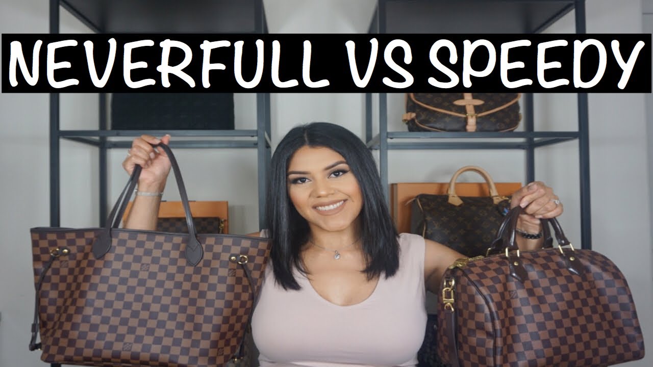 LOUIS VUITTON NEVERFULL VS SPEEDY | PROS & CONS