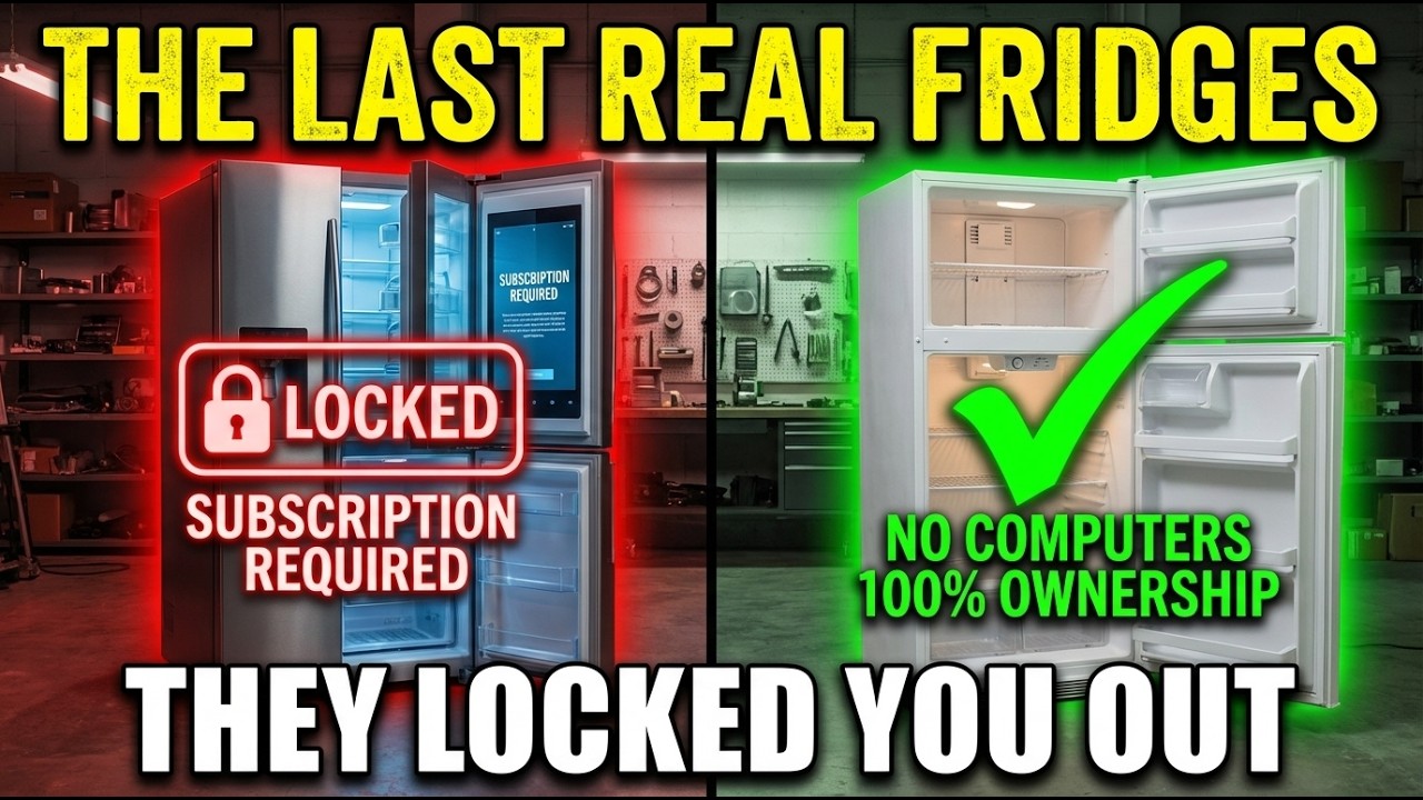 The Only 3 Refrigerators You Can Still Truly Own (The “Anti-Computer” List)