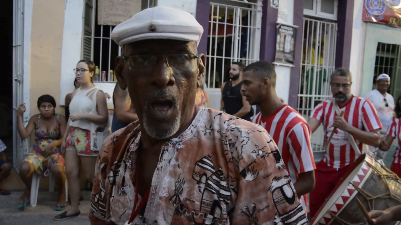 Maracatu Leão Coroado na abertura oficinal do Carnaval 2017 em Olinda.